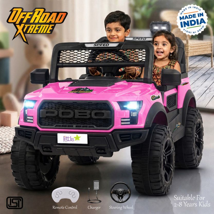 Jammbo Jeep Battery Operated Ride On (Black) - Image 10