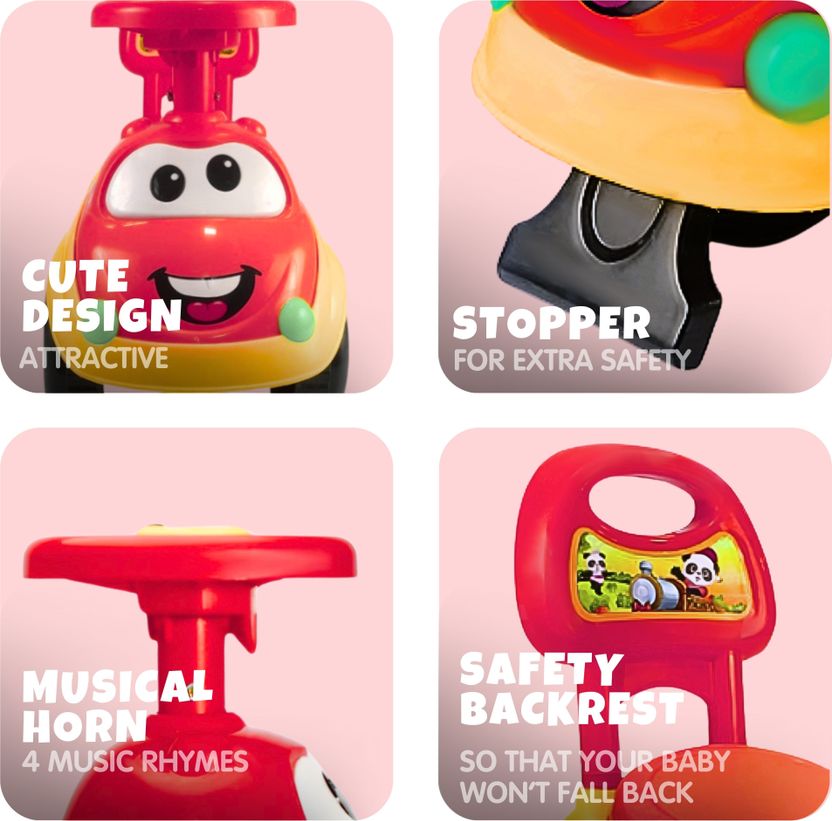 mama luv mee Magic Rider with Music for Kids 1 to 3 years - Image 3