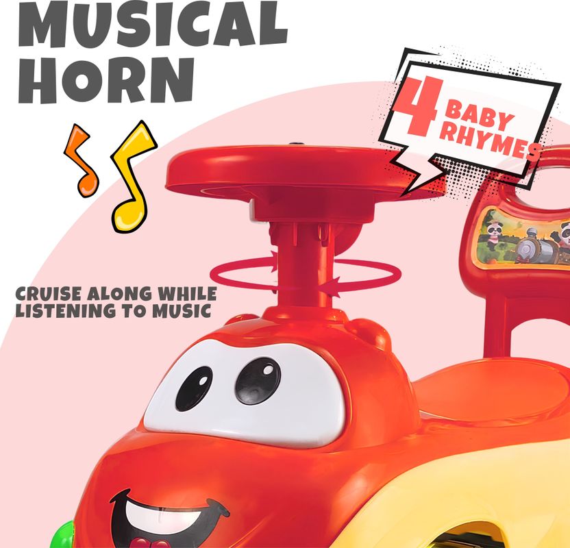 mama luv mee Magic Rider with Music for Kids 1 to 3 years - Image 2