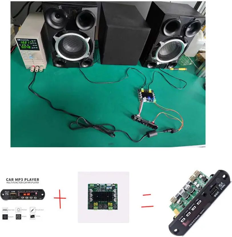 EASTRA TPA3116D2 Gold-AP55 BT Stereo Power Amplifier - Image 3