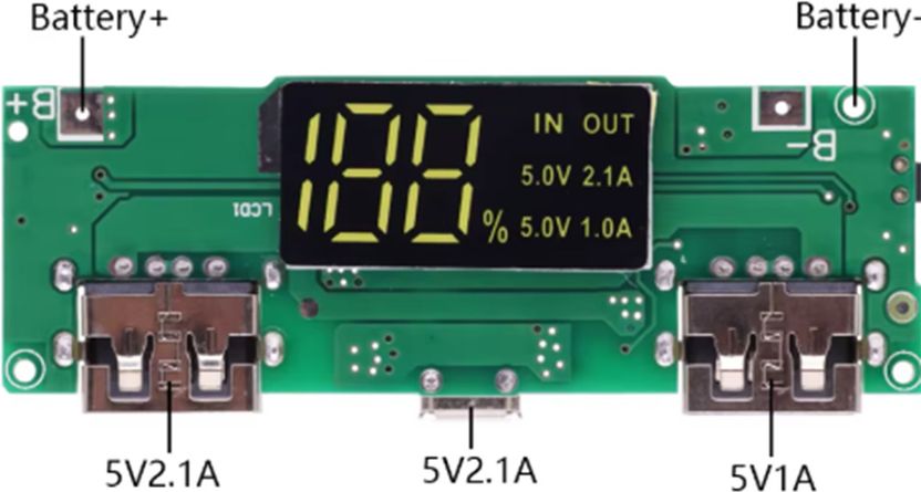 PowerLyt DIY Power Bank Module with LED Display - Image 4