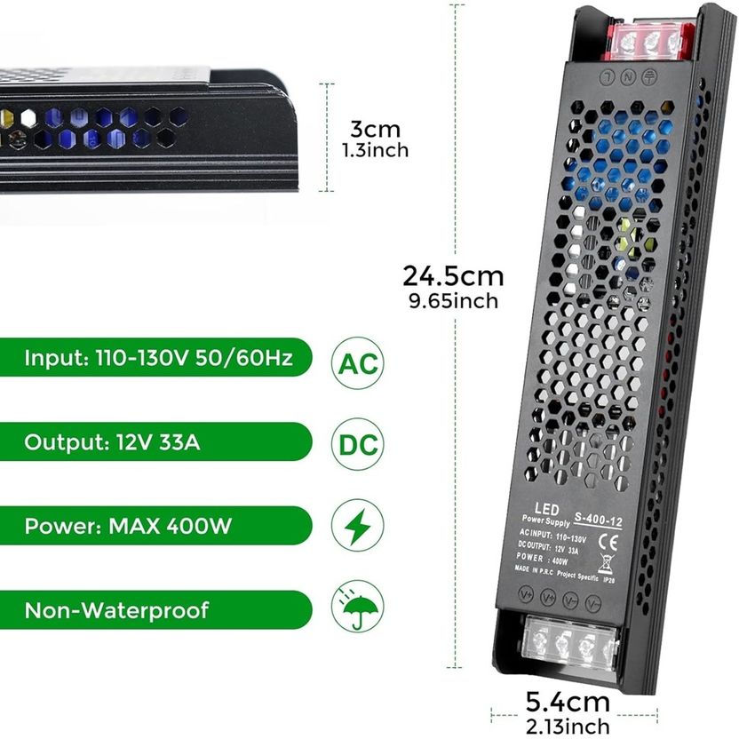 EASTRA 12V 33A 400W DC Regulated Switch - Image 2