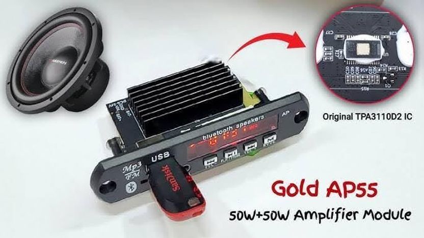 EASTRA TPA3116D2 Gold-AP55 BT Stereo Power Amplifier - Image 2