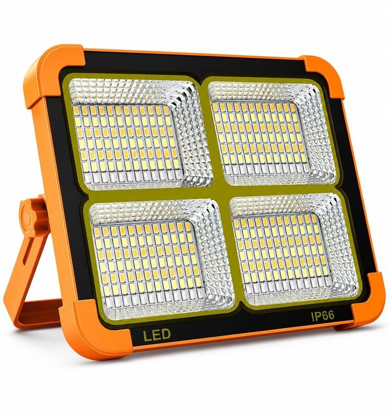 Lonien GlowBase 100W Solar LED Flood Light 16500mAh - Image 1