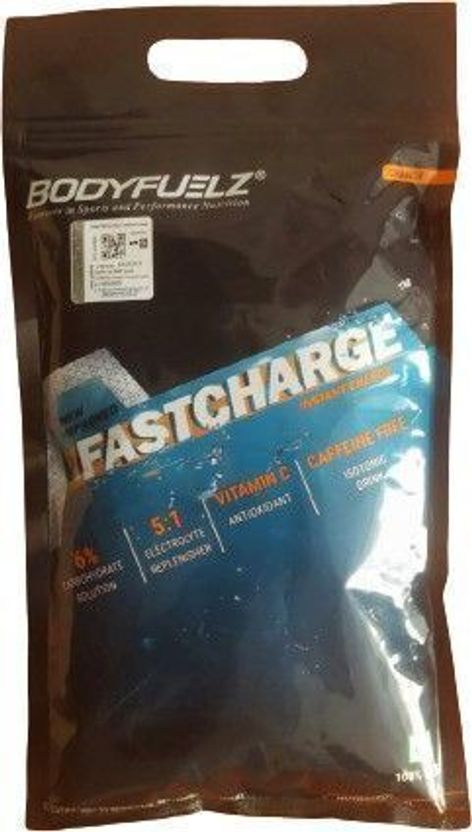 Bodyfuelz Fastcharge Sports Drink (1 kg, Orange) - Image 1