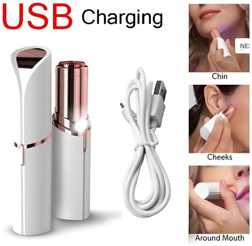 Feelon Painless Hair Remover for Upper Lip, Chin, Eyebrow - Image 1