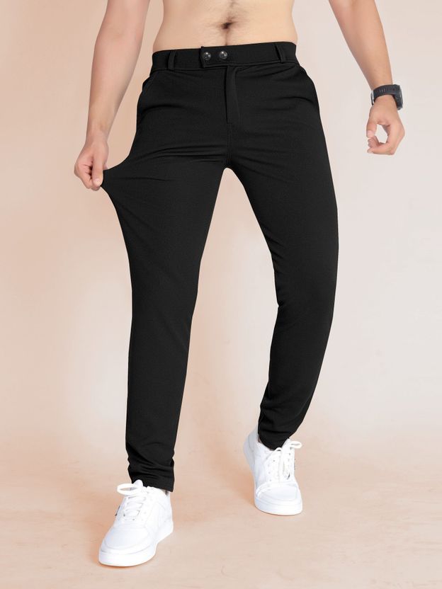 mozero Men Striped Casual Grey, Black Shirt - Image 3