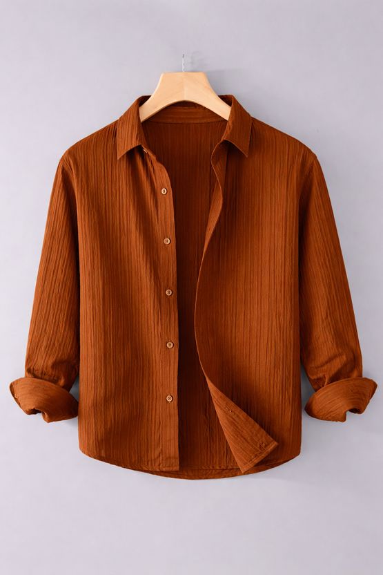 TYRELL Men Cotton Blend Shirt Pant Set - Image 3