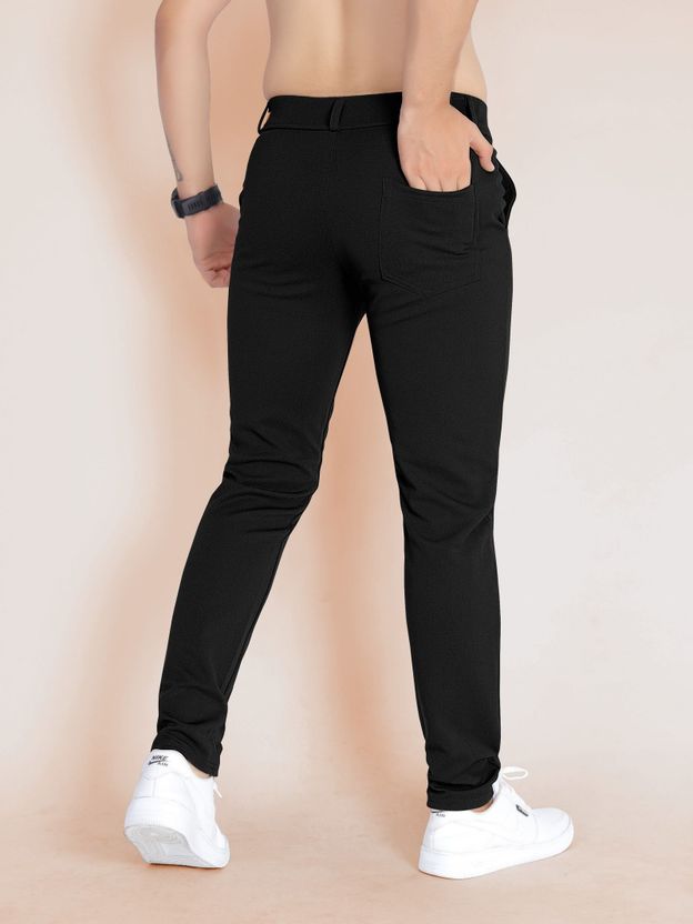 mozero Men Striped Casual Grey, Black Shirt - Image 6