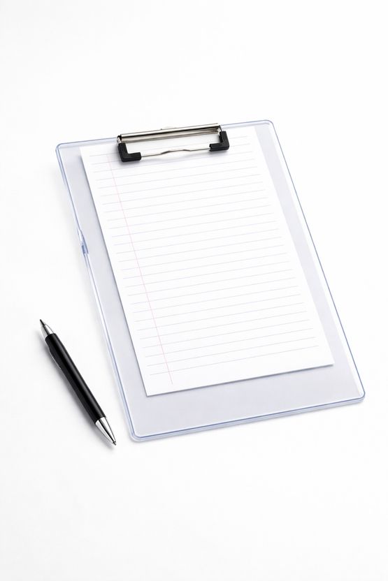DVAU Transparent Exam Pad A4 Size with Clip - Image 2