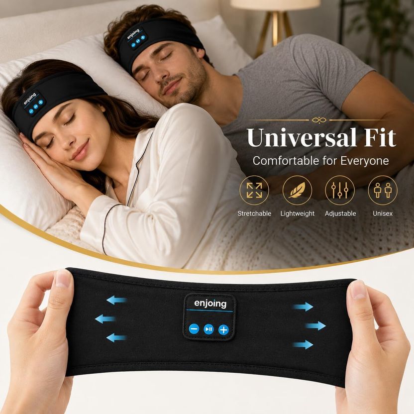 ORVENIX Bluetooth Music Headband Wireless Sleep Headphones - Image 7