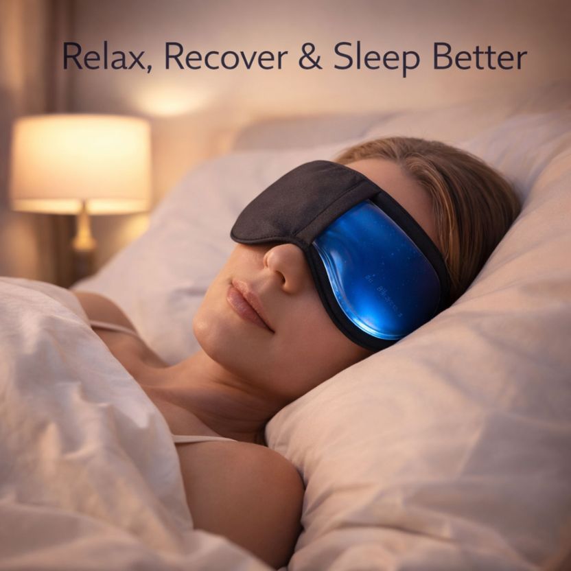 Kostech Aloe Vera Cooling Gel Eye Mask - Image 7
