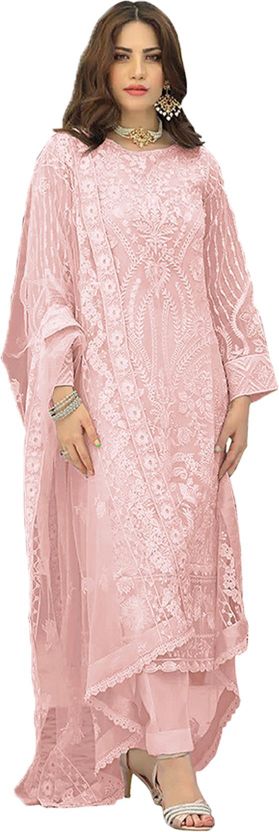 IYALAFAB Semi Stitched Georgette Salwar Suit - Image 8