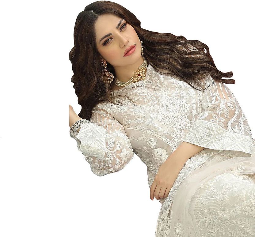IYALAFAB Semi Stitched Georgette Salwar Suit - Image 3