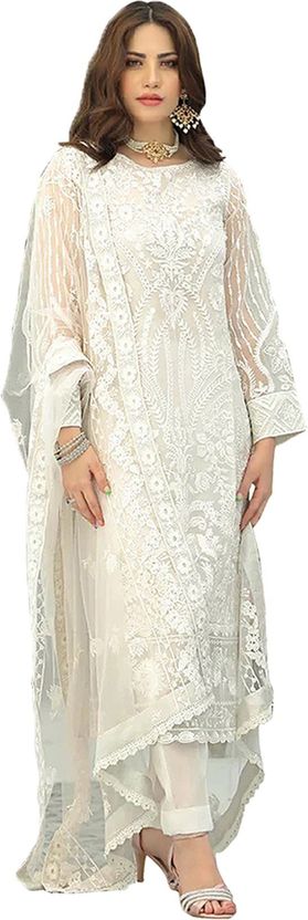 IYALAFAB Semi Stitched Georgette Salwar Suit - Image 1