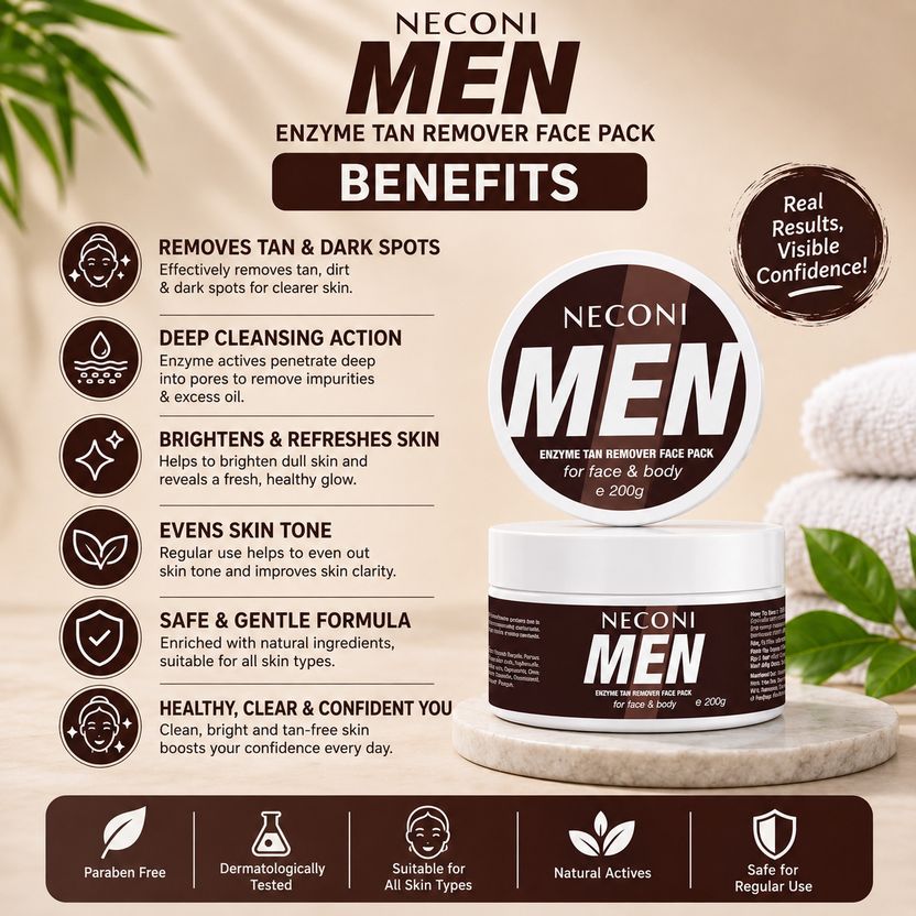 Lille Tan Removal Face and Body Pack for Men - Image 6