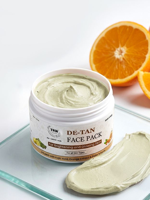 TNW De-Tan Face Pack with Kojic Acid & Orange Extract - Image 1