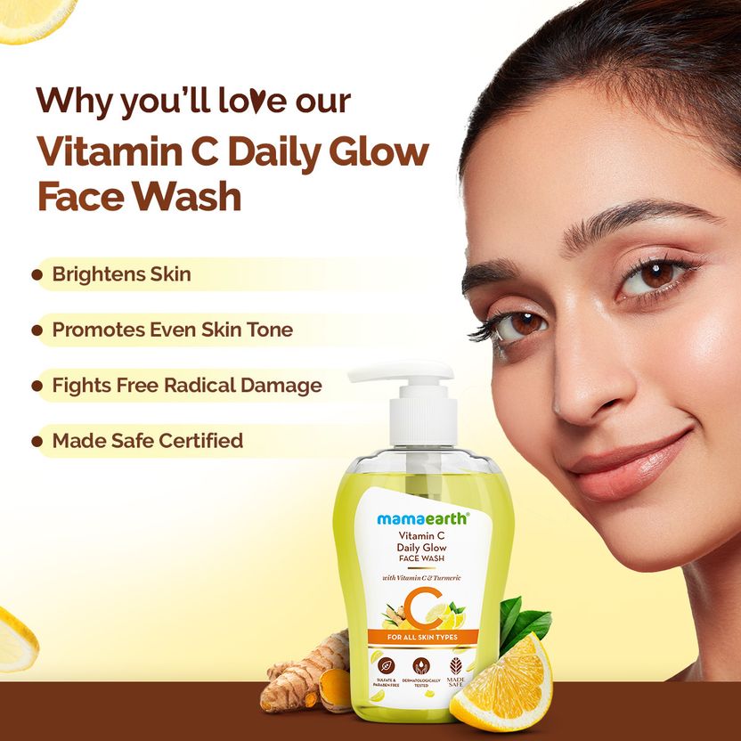 Mamaearth Vitamin C Daily Glow Sunscreen SPF 50 PA++++ 50g - Image 8