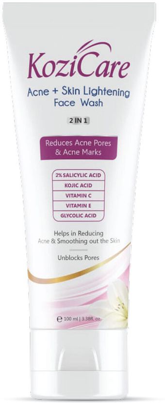 Kozicare Acne + Skin Lightening Face Wash 95ml - Image 3