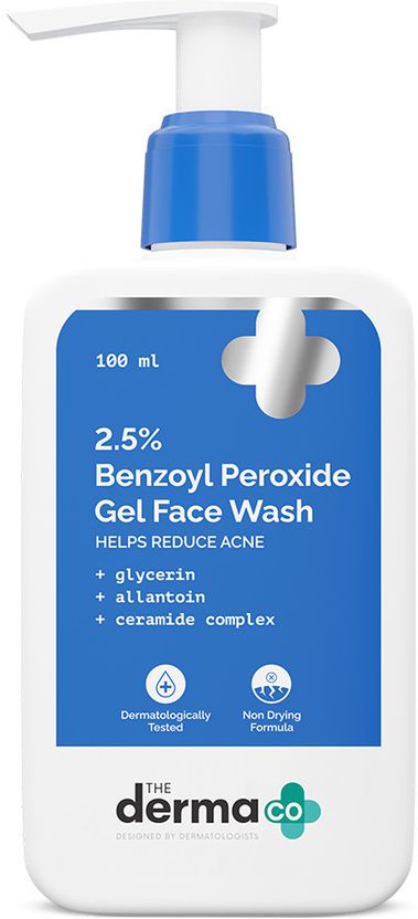 The Derma Co 2.5% Benzoyl Peroxide Face Wash 100ml - Image 3