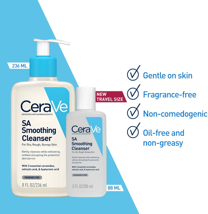 CeraVe SA Smoothing Cleanser 236 ml - Image 10