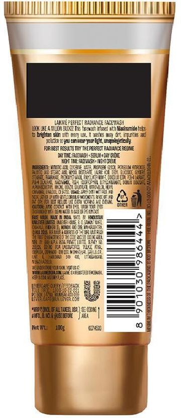 Lakmé Perfect Radiance Facewash 50g - Image 5