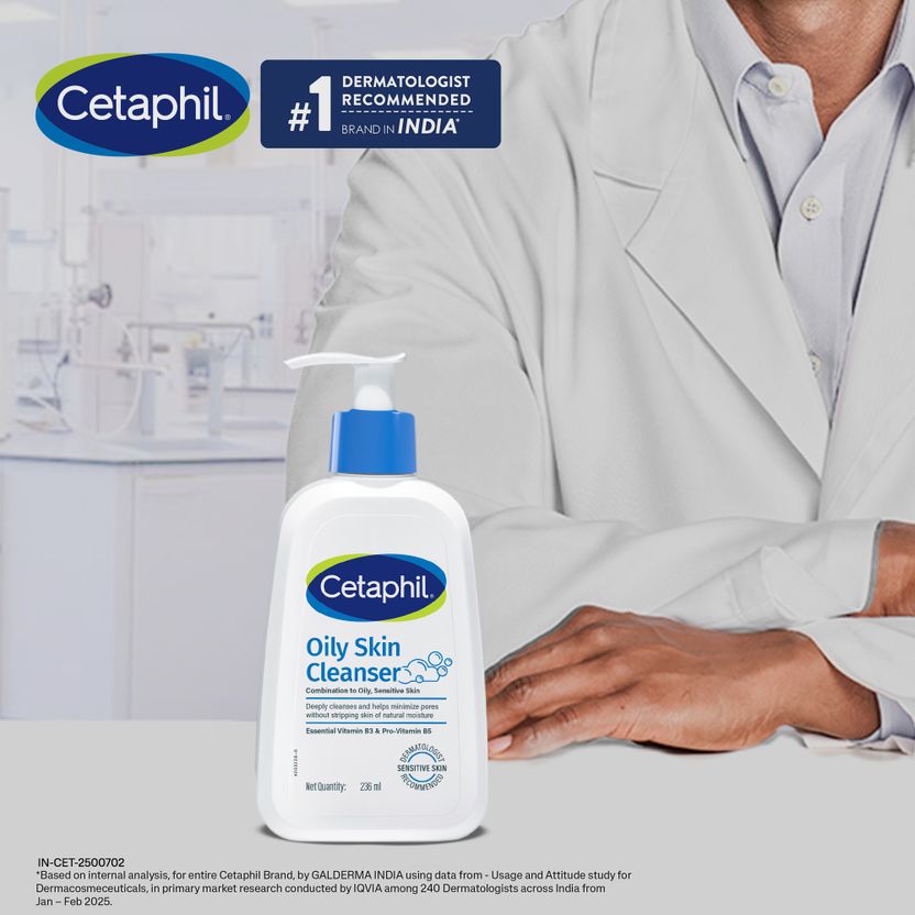 Cetaphil Oily Skin Cleanser Face Wash 236 ml - Image 7