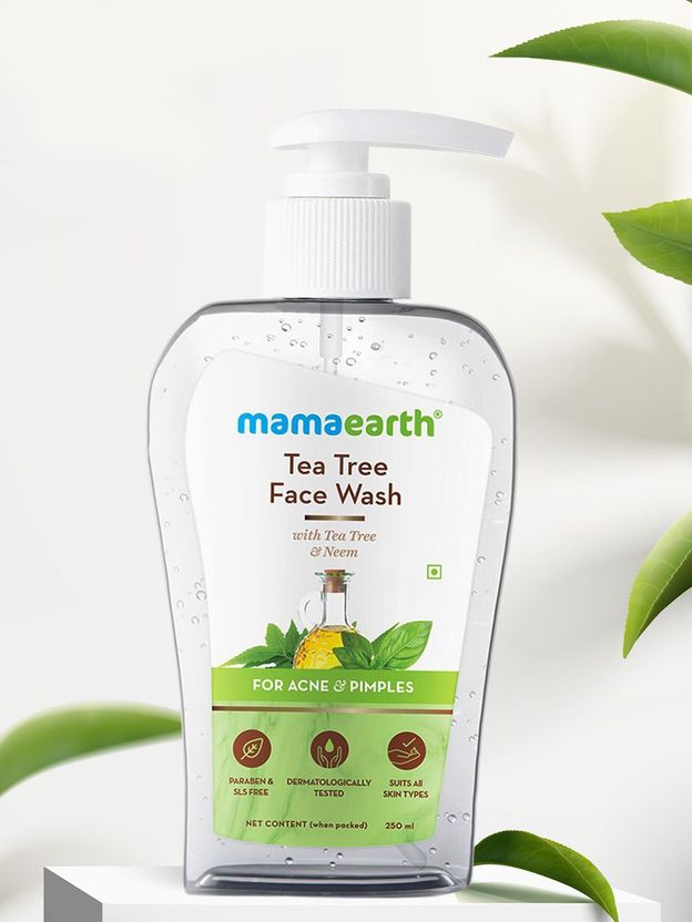 Mamaearth Tea Tree Foaming Face Wash 100ml - Image 3