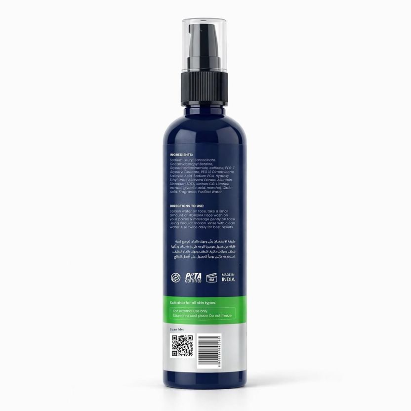 HOMBRIA Facewash for Men, Anti Acne & Pimple - Image 5