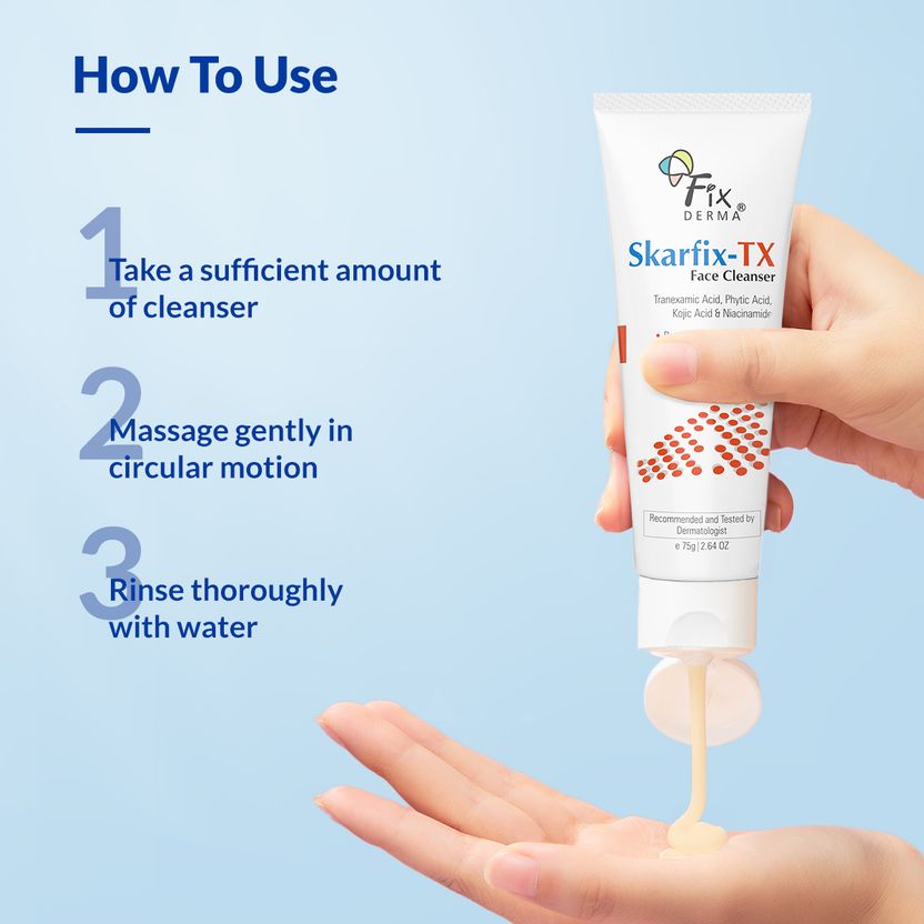 Fixderma Skarfix TX Cleanser 75g - Image 4