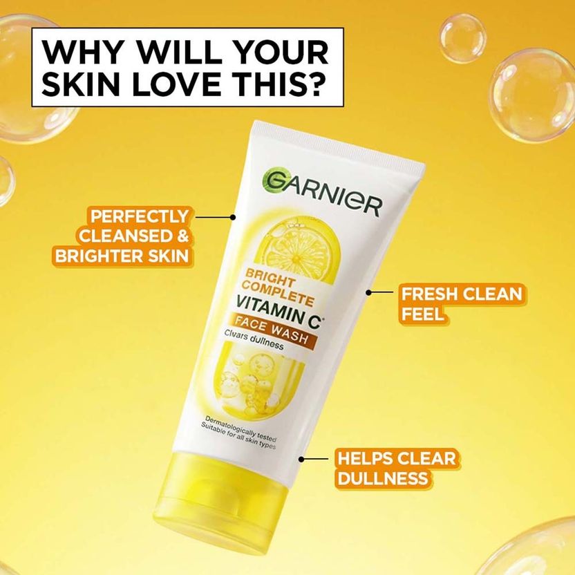 GARNIER Bright Complete Vitamin C Cleanser - Image 4
