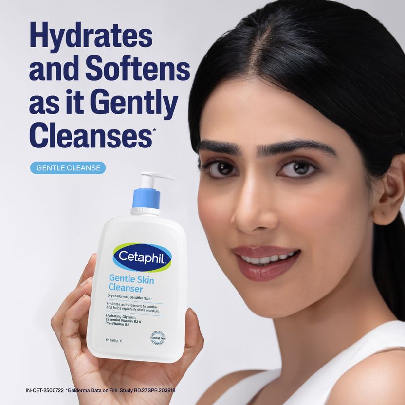 Cetaphil Gentle Skin Cleanser Face Wash 1 L - Image 4