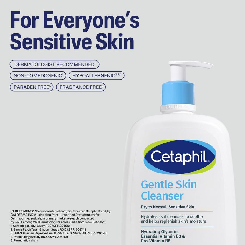 Cetaphil Gentle Skin Cleanser Face Wash 1 L - Image 6