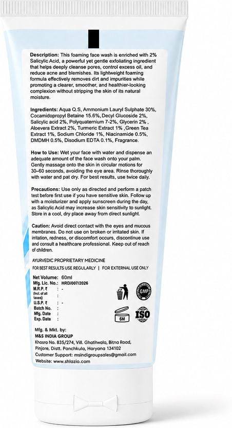 shlazio Salicylic Acid 2% for Acne - Image 2
