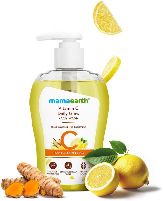 Mamaearth Vitamin C Daily Glow Sunscreen SPF 50 PA++++ 50g - Image 2