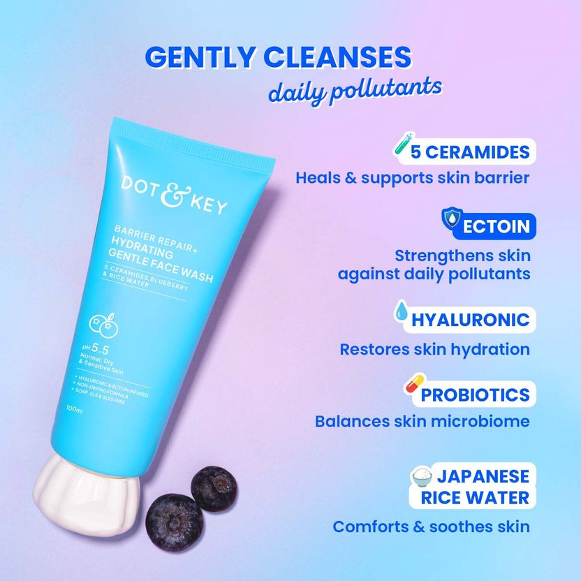 Dot & Key Barrier Repair + Hydrating Face Wash - Image 5