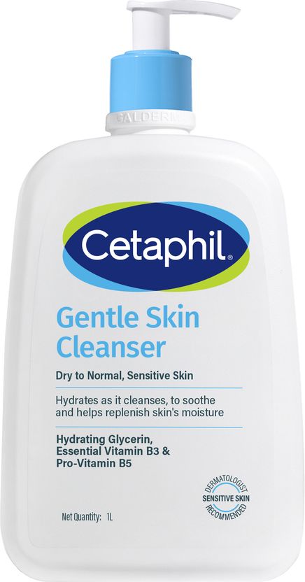 Cetaphil Gentle Skin Cleanser Face Wash 1 L - Image 3