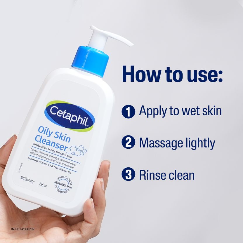 Cetaphil Oily Skin Cleanser Face Wash 118 ml - Image 9
