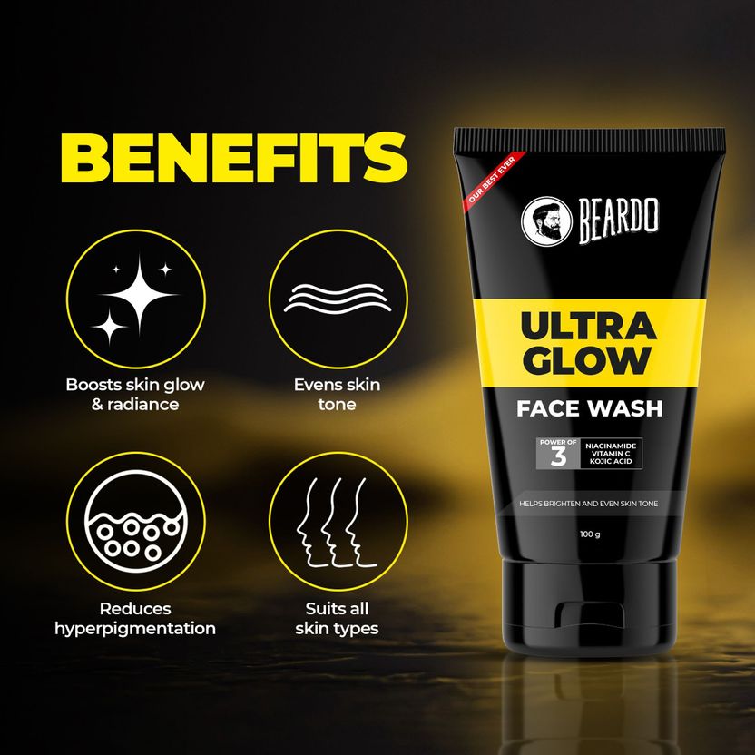BEARDO Ultraglow Facewash For Men 200 g - Image 4