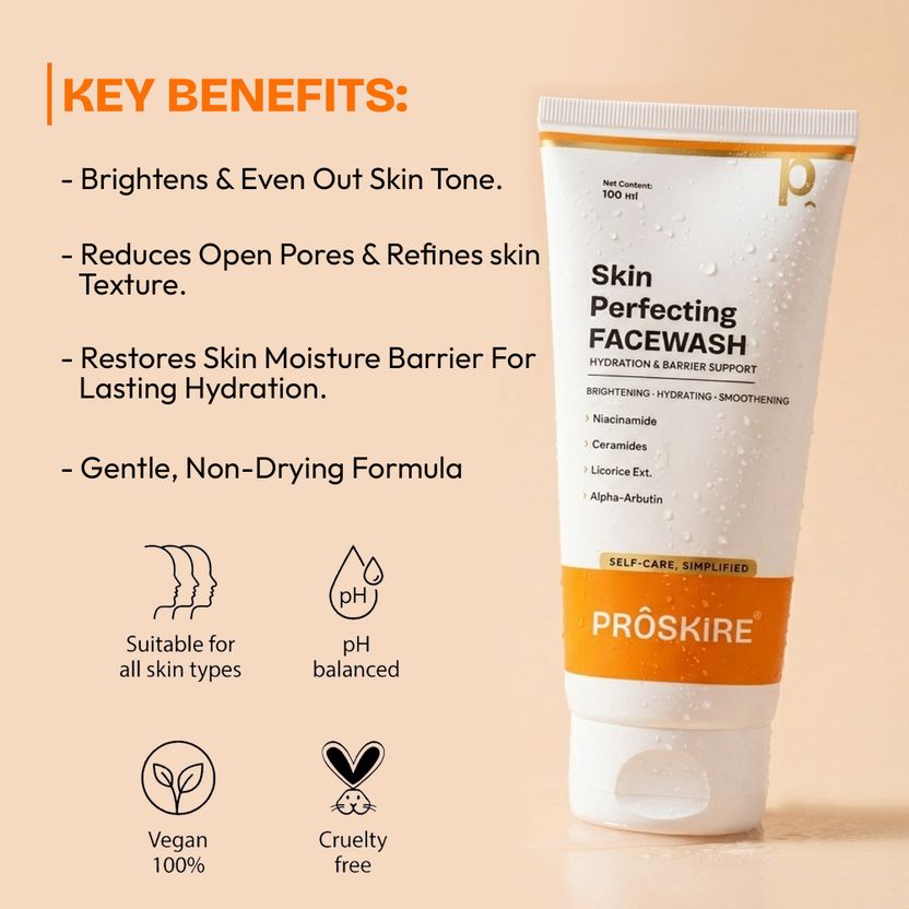 Proskire Skin Perfecting Cream with Niacinamide, Ceramides & Licorice - Image 2