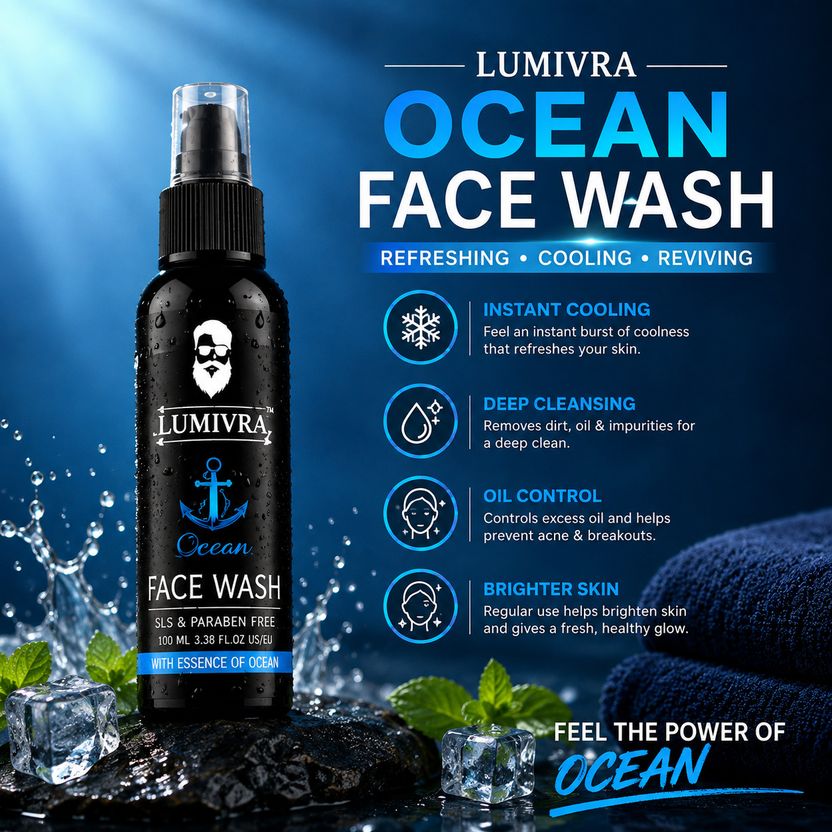 Lumivra for Men 100ml Deep Cleansing - Image 5