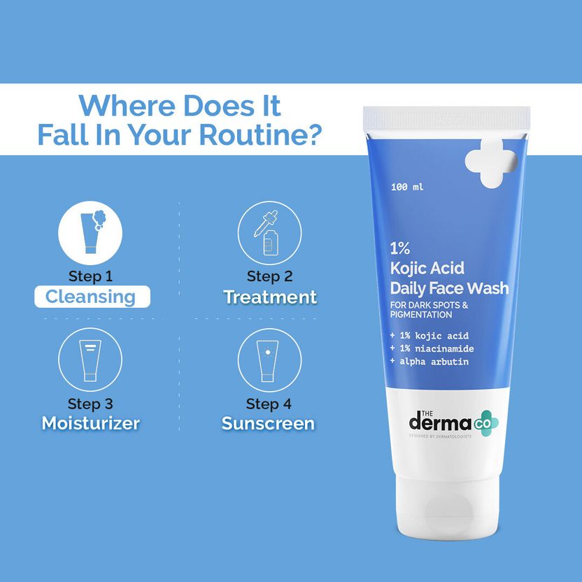 The Derma Co 1% Kojic Acid Face Wash - Image 7