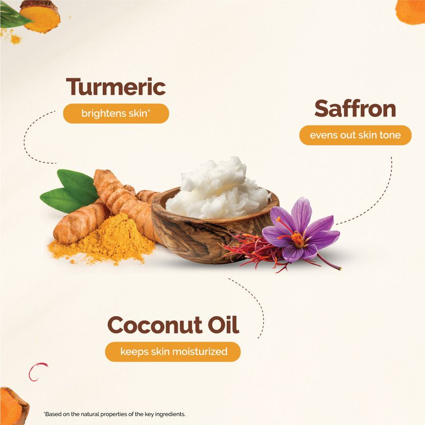 Mamaearth Ubtan Natural Face Wash with Turmeric & Saffron - Image 4