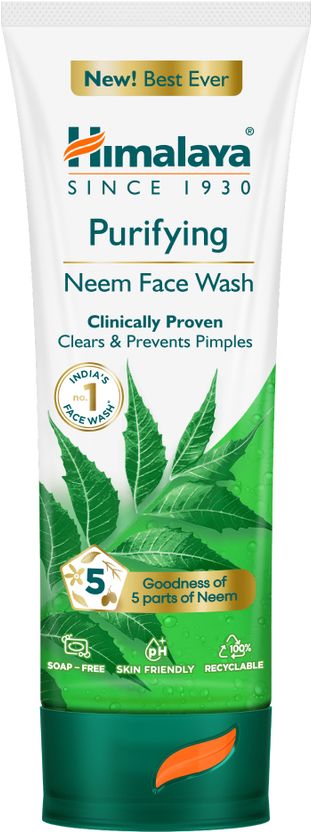 Himalaya Neem Turmeric Face Wash 100 ml - Image 1