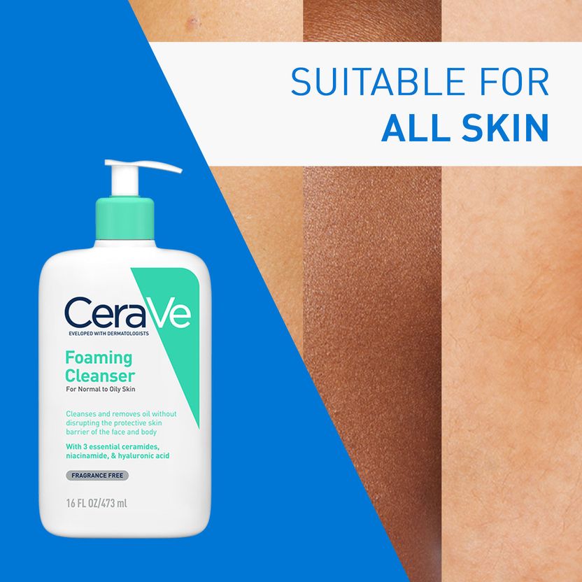 CeraVe Foaming Cleanser For Oily Skin 88ml - Image 9