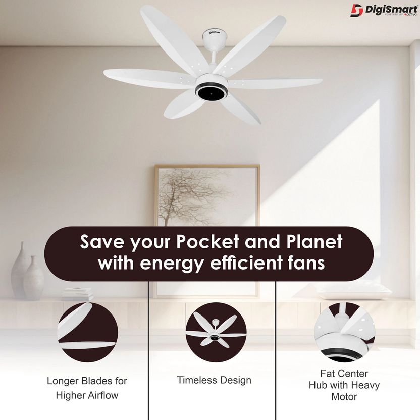 Digismart Aeros Hexa 1200mm Ceiling Fan - Image 6