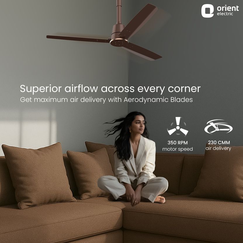 Orient Electric Proton BLDC Ceiling Fan 1200 mm - Image 5