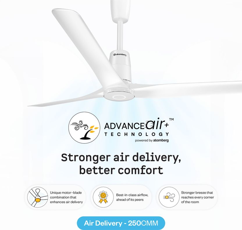 Atomberg Aris Contour Smart 1200mm Ceiling Fan - Image 6