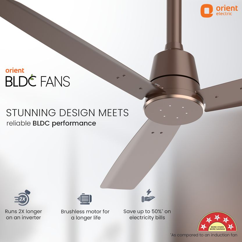 Orient Electric Proton BLDC Ceiling Fan 1200 mm - Image 3