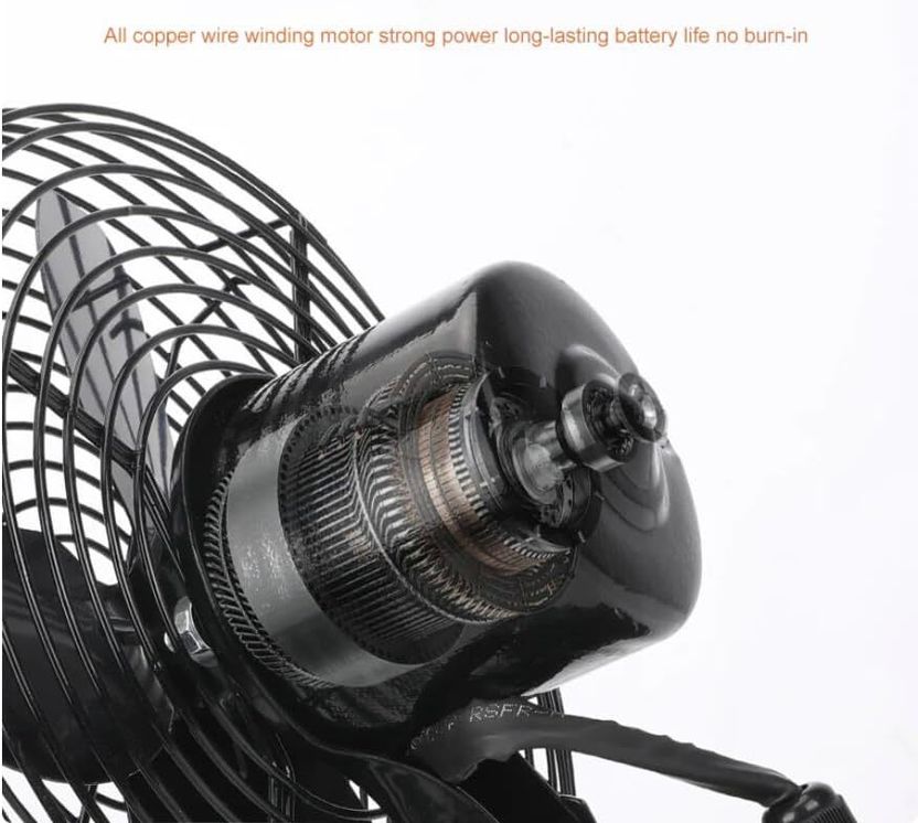 Care 4 Rechargeable Lithium Battery Fan - Image 5